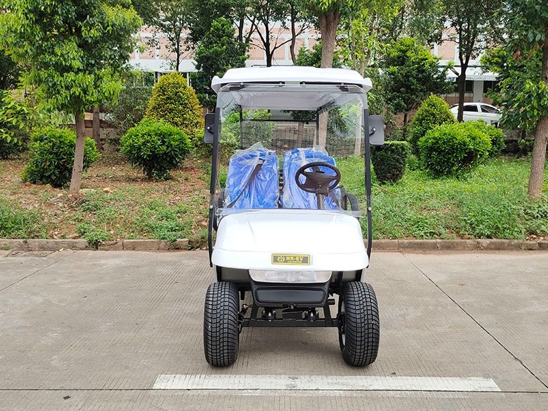 6座帶貨斗公交座椅版電動高爾夫車