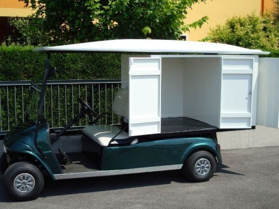 電動布草車