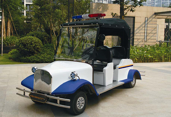 2-8人座位復古款款警用巡邏車