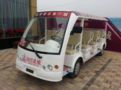 華鍇電動觀光車進駐廣西桂平高鐵新城