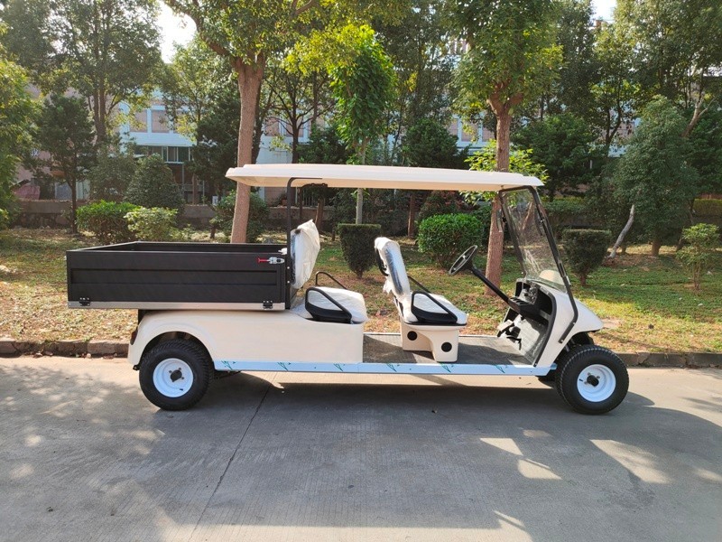 4座電動高爾夫貨車