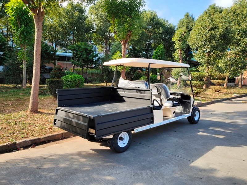 4座電動高爾夫貨車
