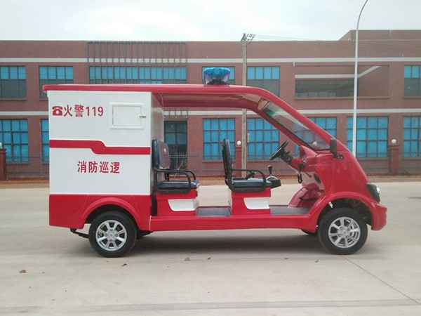 5座網格化消防巡查電動消防車