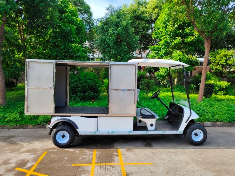 2座超長電動布草車