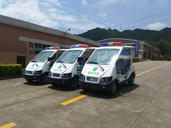 華鍇電動巡邏車服務大型農貿市場