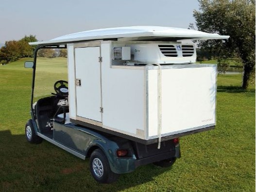 冷鏈電動送餐車