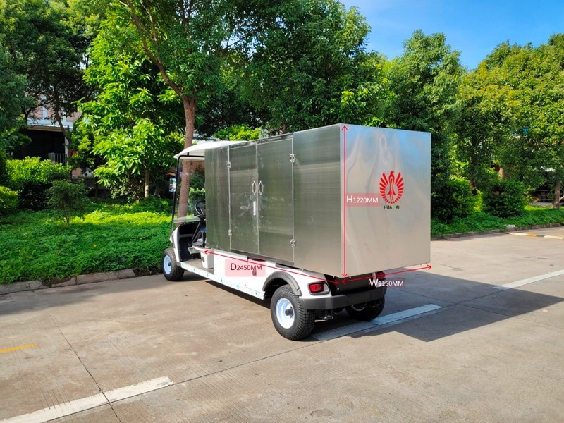 2座電動(dòng)布草車(chē)