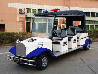 華鍇電動巡邏車進駐廣州居住小區