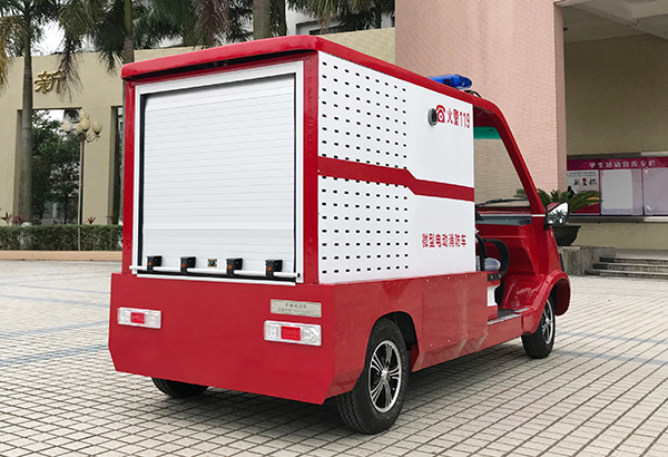 2座網格化消防巡查電動消防車