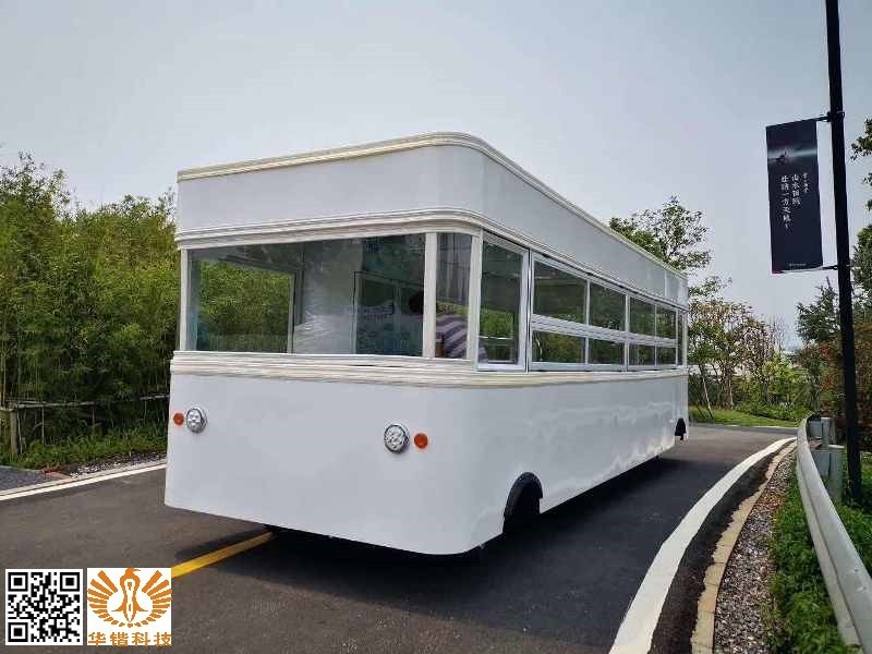 華鍇電動移動餐車走起