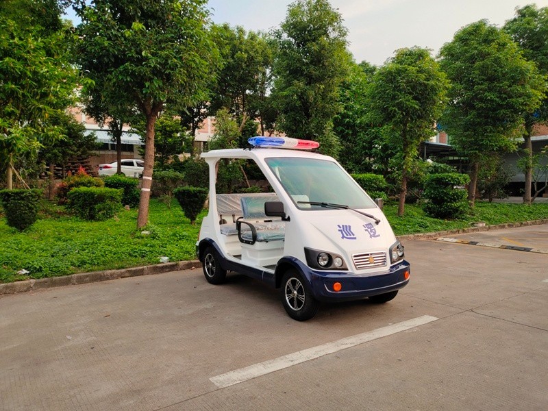 華鍇電動車為園區物業巡查任務提供代步的好幫手