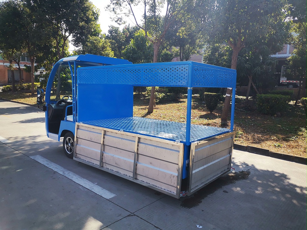 2座位自卸電動垃圾清運車