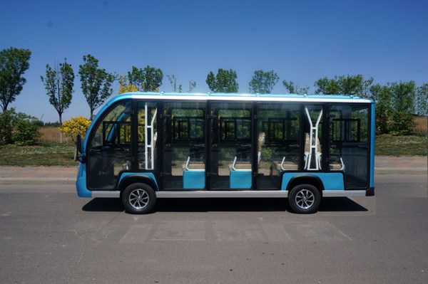 14座封閉式電動觀光車
