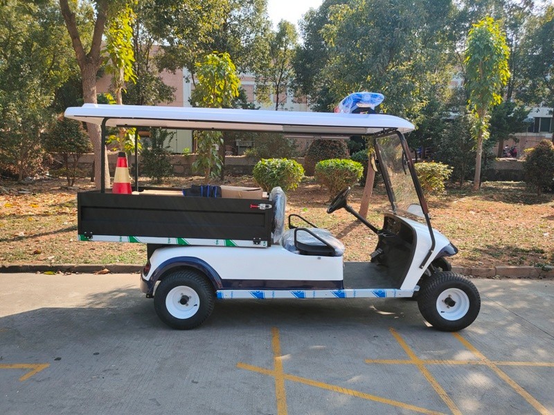 2座帶貨斗電動高爾夫巡邏車