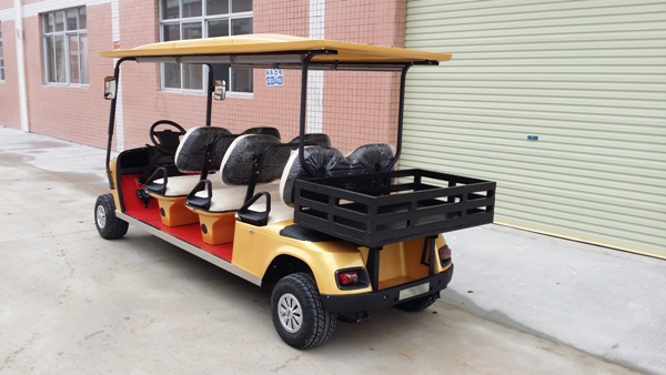 6座帶貨箱電動高爾夫球車