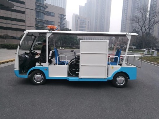 醫院無障礙擺渡擔架救護車